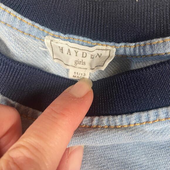 Lot of 5 Girls Size 12 Summer Spring Skirts Dress Plaid Denim Y2K Retro - Picture 3 of 3